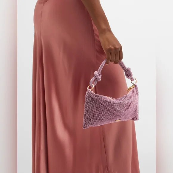 Cult Gaia Hera Nano Shoulder Bag in Shell Pink